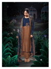 Indie By Ganga Bemberg Silk Satin Printed Embroidery Dress Material Online Wholesale